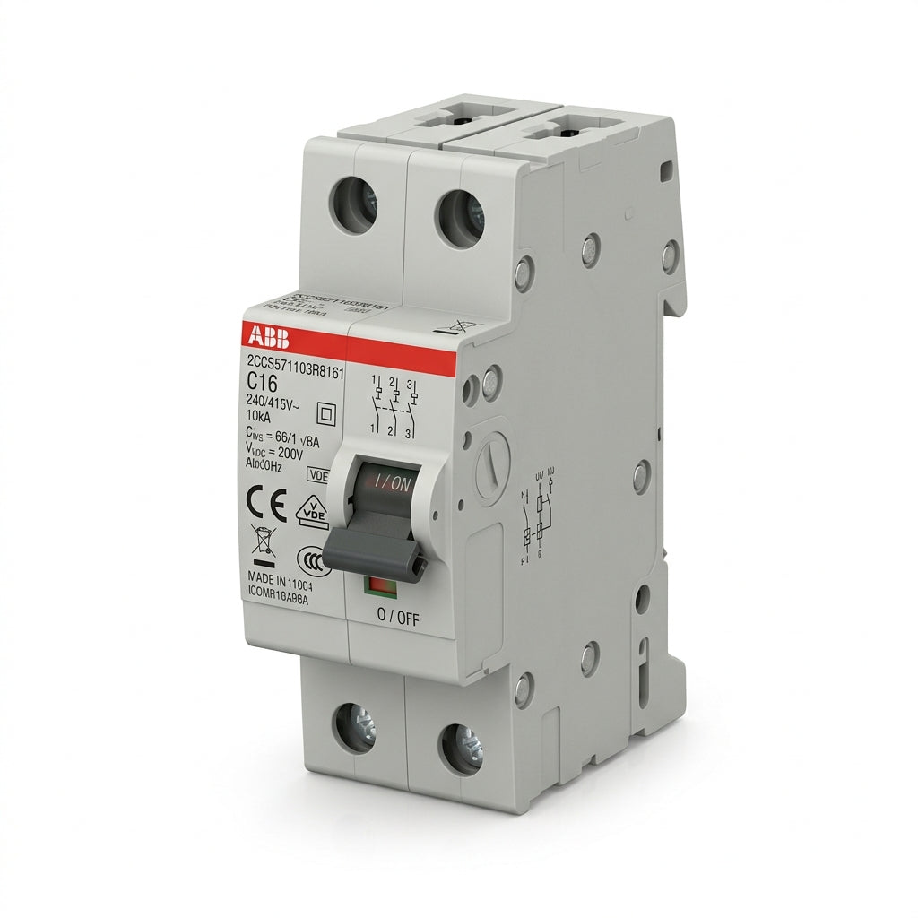 ABB 2CCS571103R8161 INTERRUPTORES TERMOMAGNETICOS MINIATURA RIEL DIN