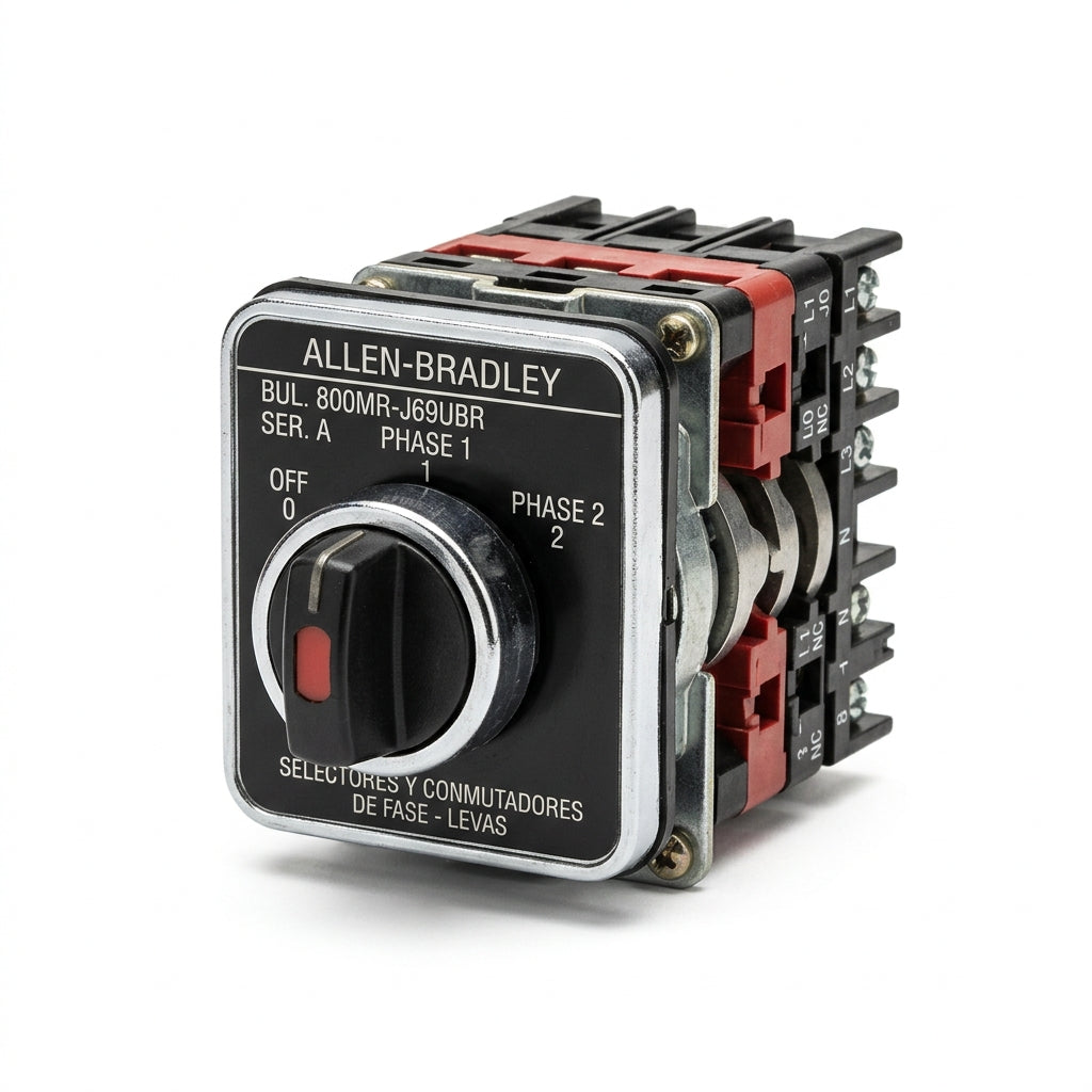 ALLEN-BRADLEY 800MR-J69UBR SELECTORES Y CONMUTADORES DE FASE - LEVAS