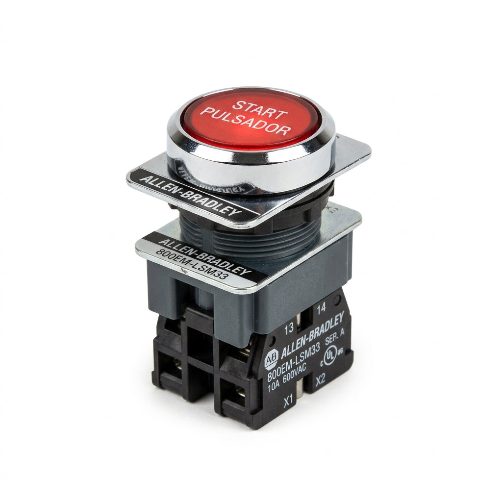 ALLEN-BRADLEY 800EM-LSM33 BOTONES PULSADORES BOTONERAS