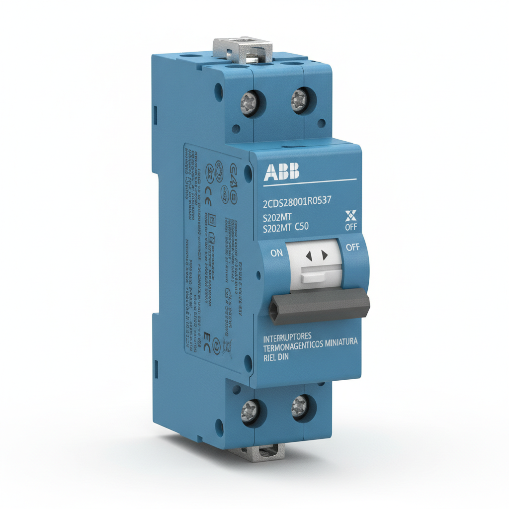 ABB 2CDS282001R0537 INTERRUPTORES TERMOMAGNETICOS MINIATURA RIEL DIN