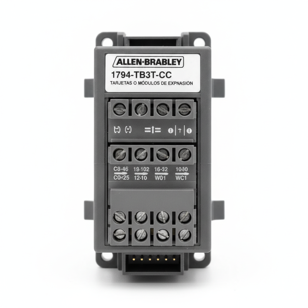 ALLEN-BRADLEY 1794-TB3T-CC PLCS (TARJETAS O MODULOS DE EXPANSION)