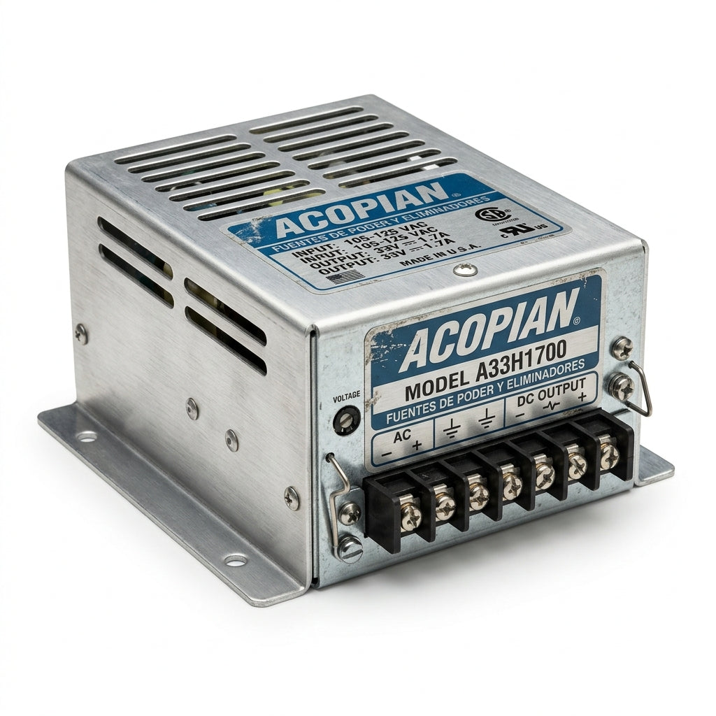 ACOPIAN A33H1700 FUENTES DE PODER Y ELIMINADORES
