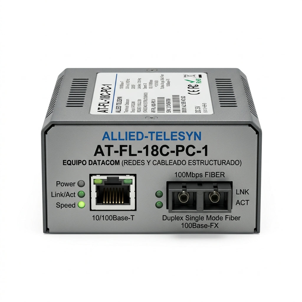 ALLIED-TELESYN AT-FL-18C-PC-1 EQUIPO DATACOM (REDES Y CABLEADO ESTRUCTURADO)