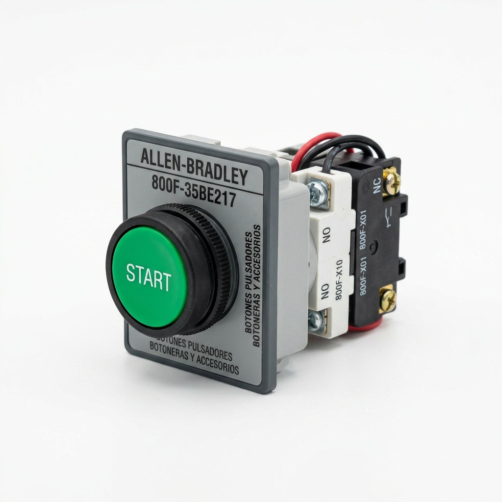 ALLEN-BRADLEY 800F-35BE217 BOTONES PULSADORES BOTONERAS Y ACCESORIOS