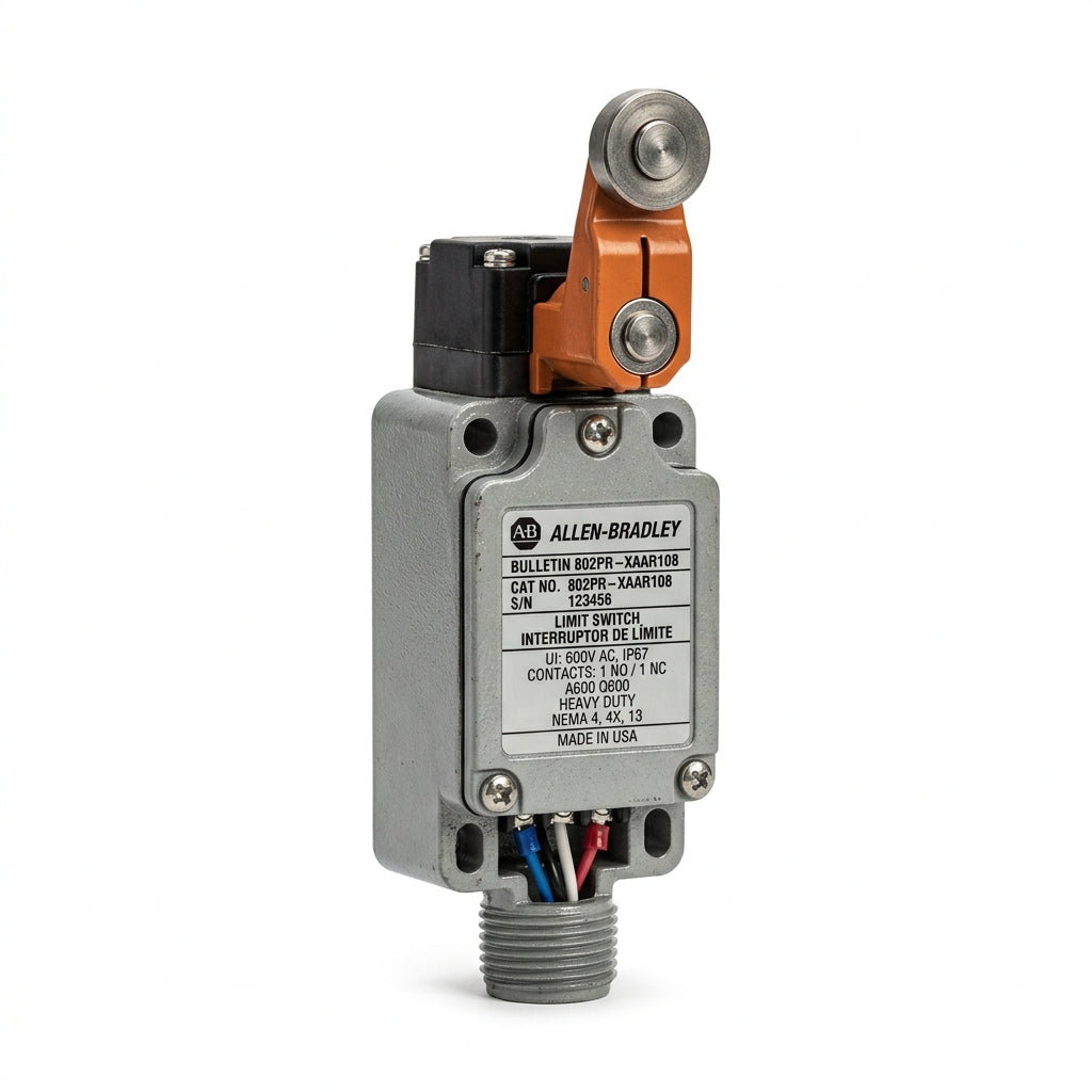 ALLEN-BRADLEY 802PRXAAR108 INTERRUPTORES DE LIMITE O FIN DE CARRERA