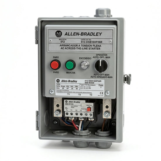 ALLEN-BRADLEY 512-DSB16XP26R ARRANCADORES A TENSION PLENA