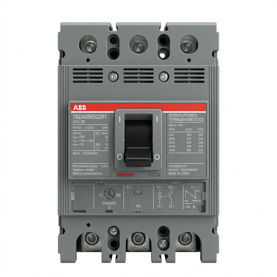 ABB 1SDA056502R1 INTERRUPTORES TERMOMAGNETICOS EN CAJA MOLDEADA