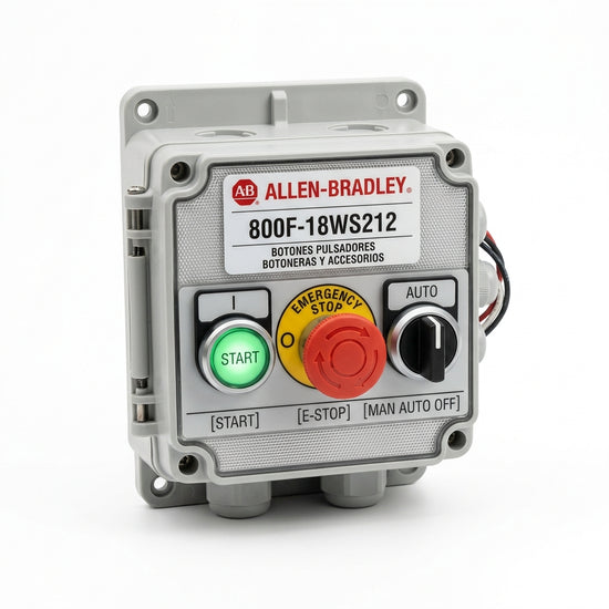 ALLEN-BRADLEY 800F-18WS212 BOTONES PULSADORES BOTONERAS Y ACCESORIOS
