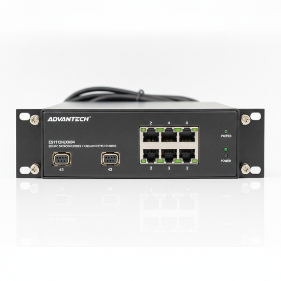 ADVANTECH ES1112NLXM04 EQUIPO DATACOM (REDES Y CABLEADO ESTRUCTURADO)