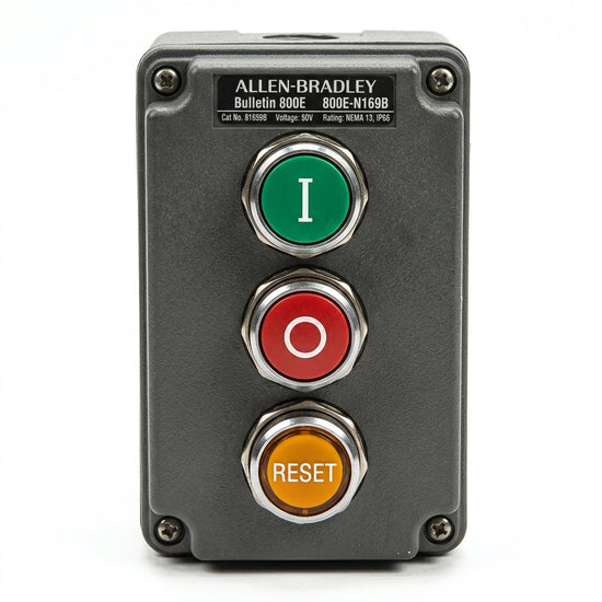 ALLEN-BRADLEY 800E-N169B BOTONES PULSADORES BOTONERAS