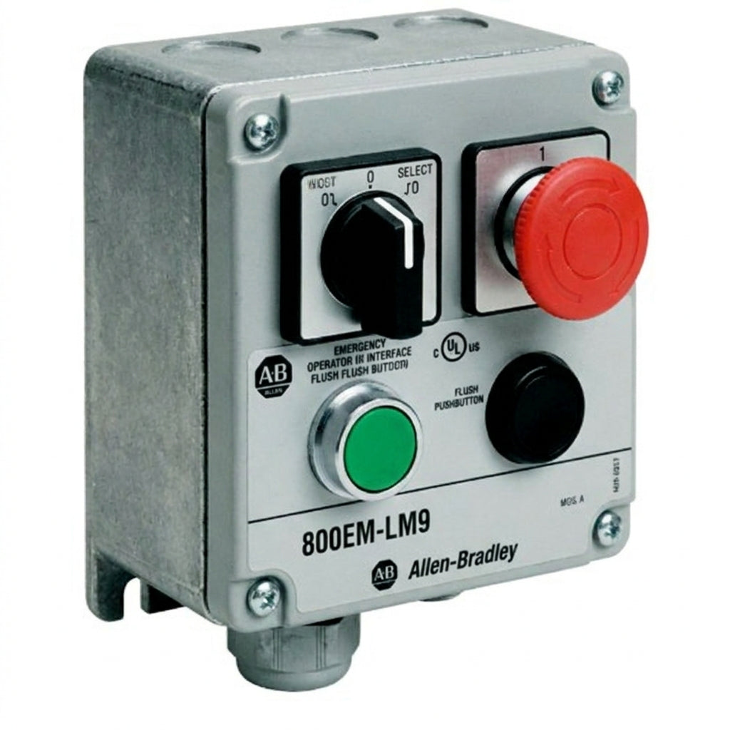 ALLEN-BRADLEY 800EM-LM9 BOTONES PULSADORES BOTONERAS Y ACCESORIOS