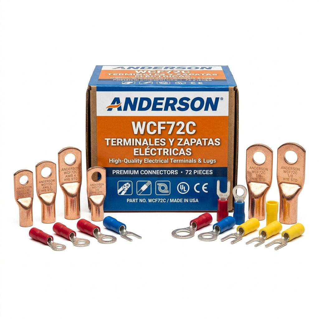 ANDERSON WCF72C TERMINALES Y ZAPATAS ELECTRICAS
