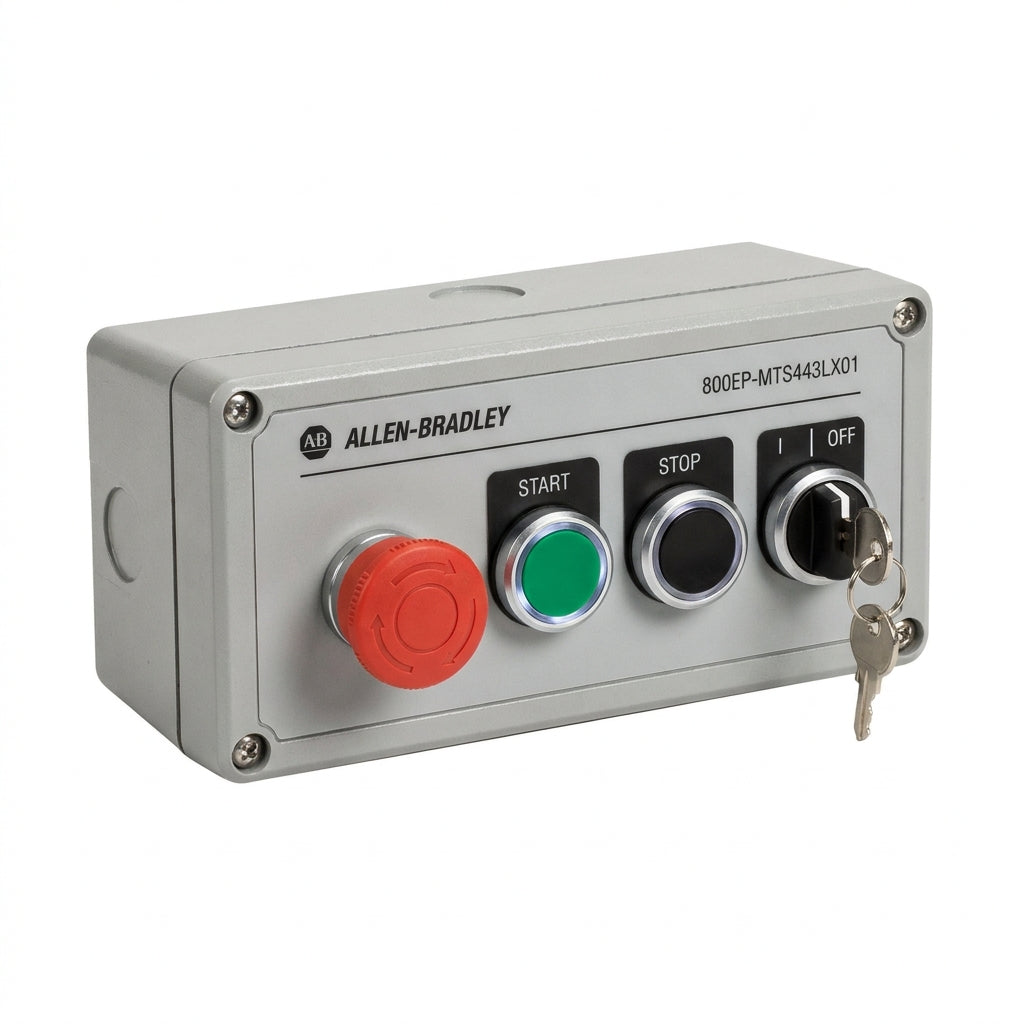 ALLEN-BRADLEY 800EP-MTS443LX01 BOTONES PULSADORES BOTONERAS