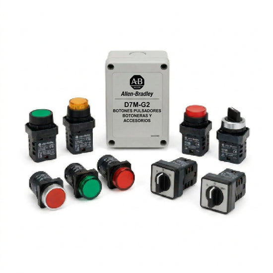 ALLEN-BRADLEY D7M-G2 BOTONES PULSADORES BOTONERAS Y ACCESORIOS