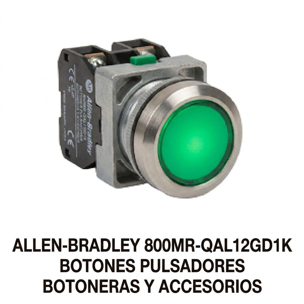 ALLEN-BRADLEY 800MR-QAL12GD1K BOTONES PULSADORES BOTONERAS Y ACCESORIOS