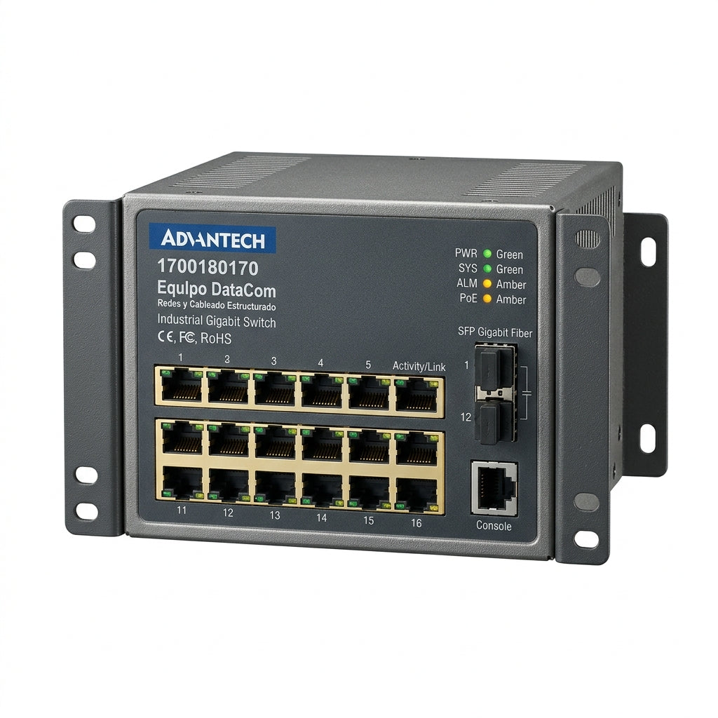 ADVANTECH 1700180170 EQUIPO DATACOM (REDES Y CABLEADO ESTRUCTURADO)
