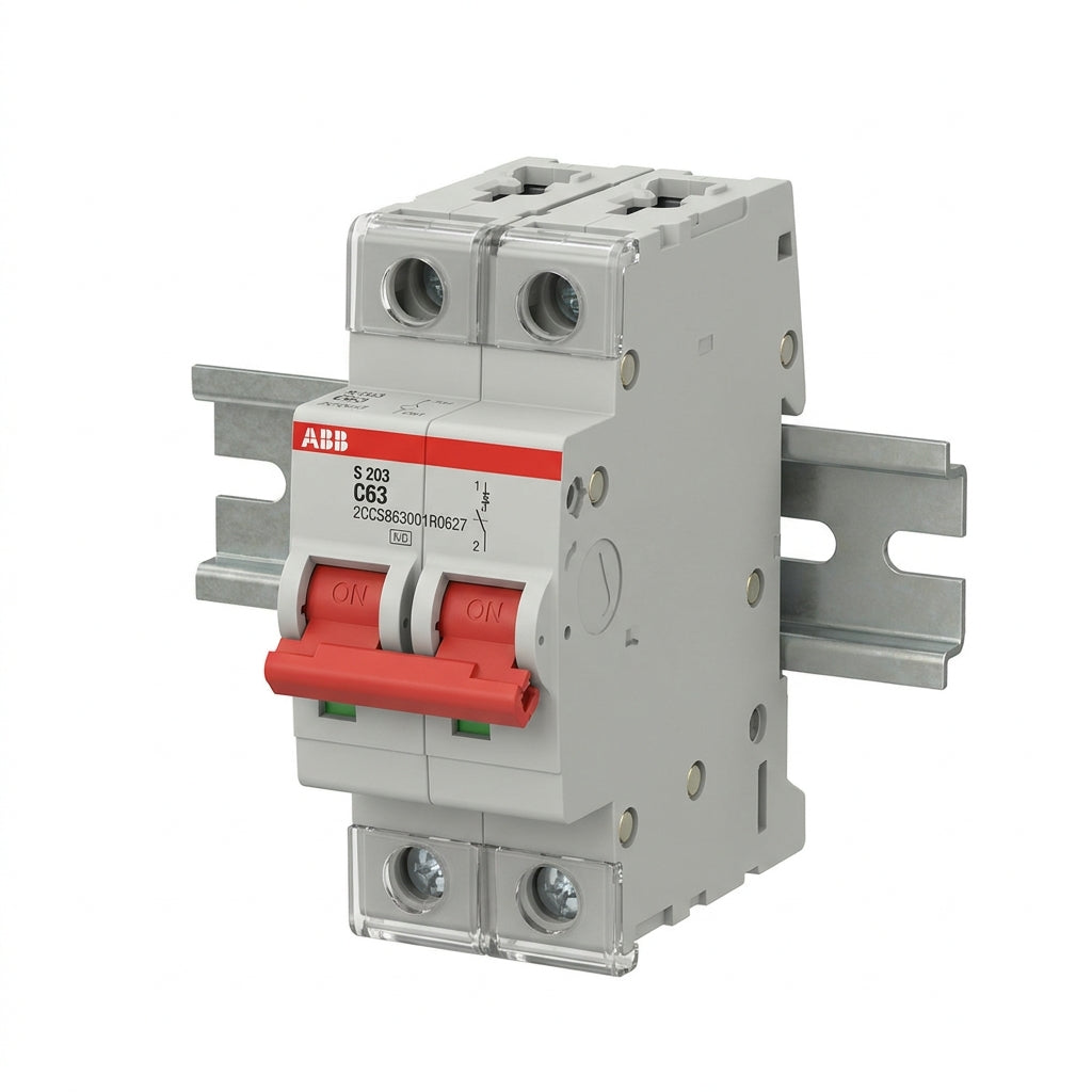 ABB 2CCS863001R0627 INTERRUPTORES TERMOMAGNETICOS MINIATURA RIEL DIN