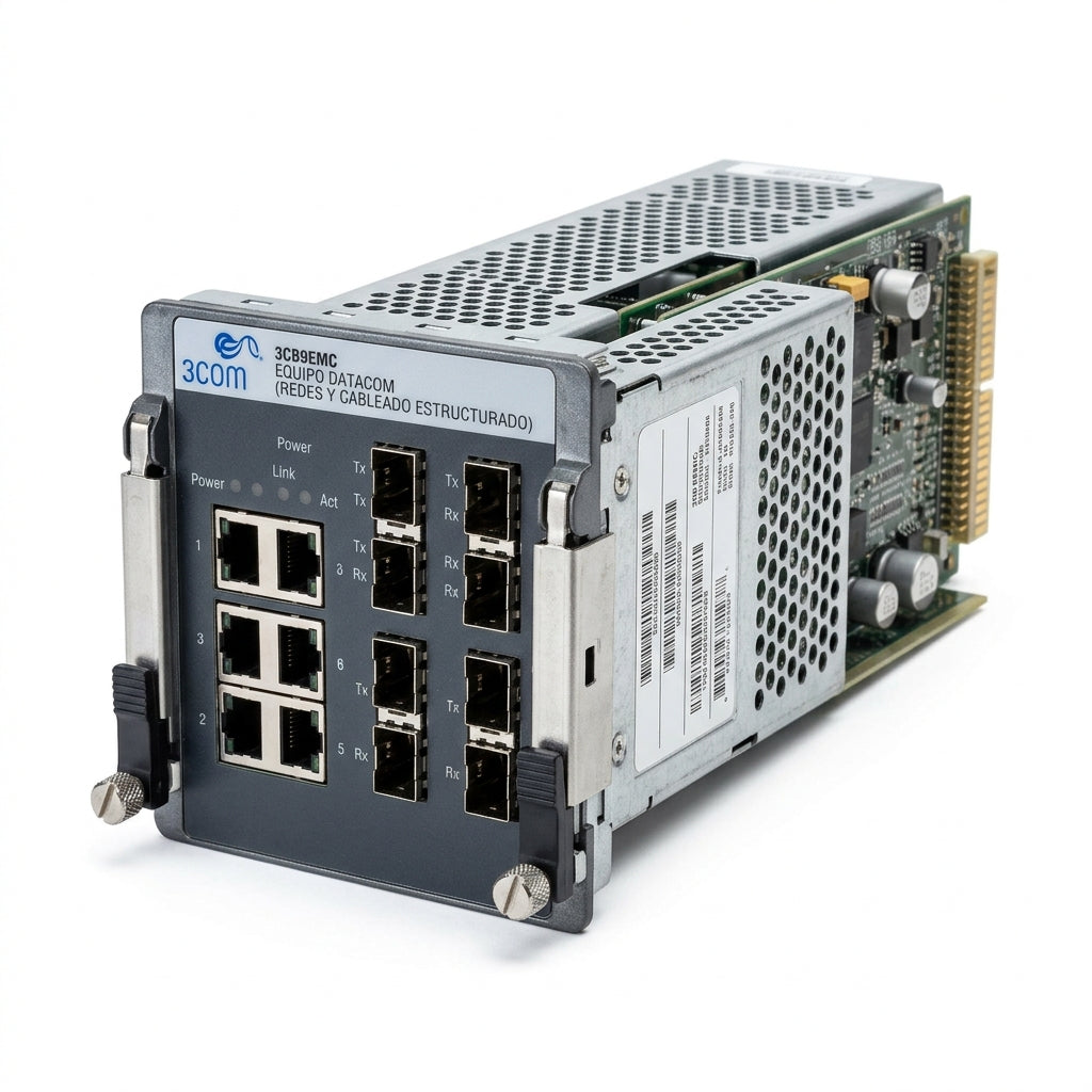 3COM 3CB9EMC EQUIPO DATACOM (REDES Y CABLEADO ESTRUCTURADO)