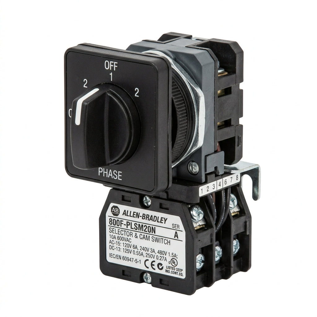 ALLEN-BRADLEY 800F-PLSM20N SELECTORES Y CONMUTADORES DE FASE - LEVAS