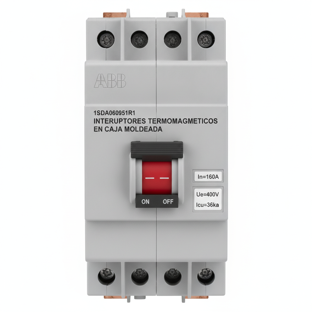 ABB 1SDA060951R1 INTERRUPTORES TERMOMAGNETICOS EN CAJA MOLDEADA