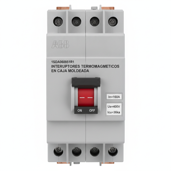 ABB 1SDA060951R1 INTERRUPTORES TERMOMAGNETICOS EN CAJA MOLDEADA