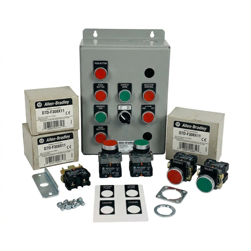 ALLEN-BRADLEY D7D-F308X11 BOTONES PULSADORES BOTONERAS Y ACCESORIOS