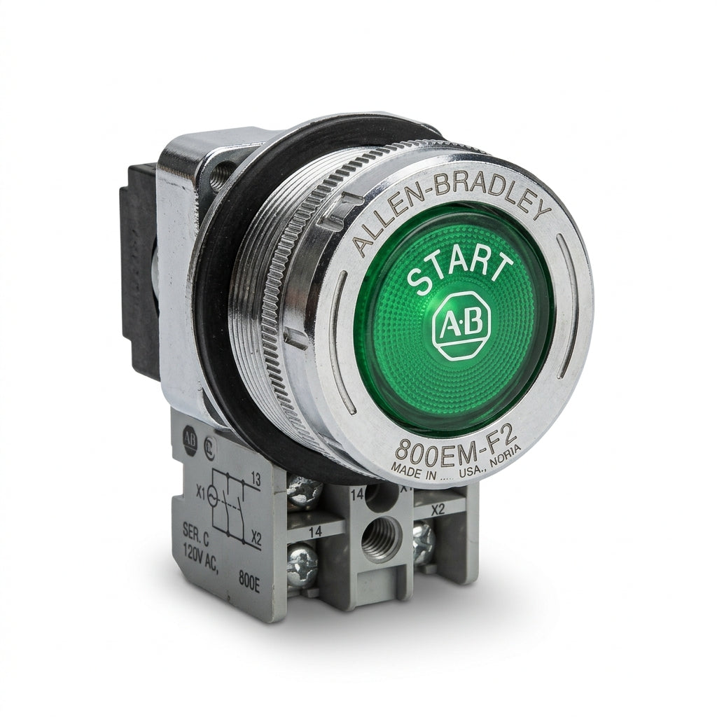 ALLEN-BRADLEY 800EM-F2 BOTONES PULSADORES BOTONERAS