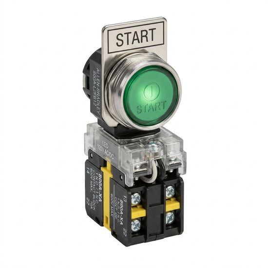 ALLEN-BRADLEY 800A-L2FB12 BOTONES PULSADORES BOTONERAS Y ACCESORIOS