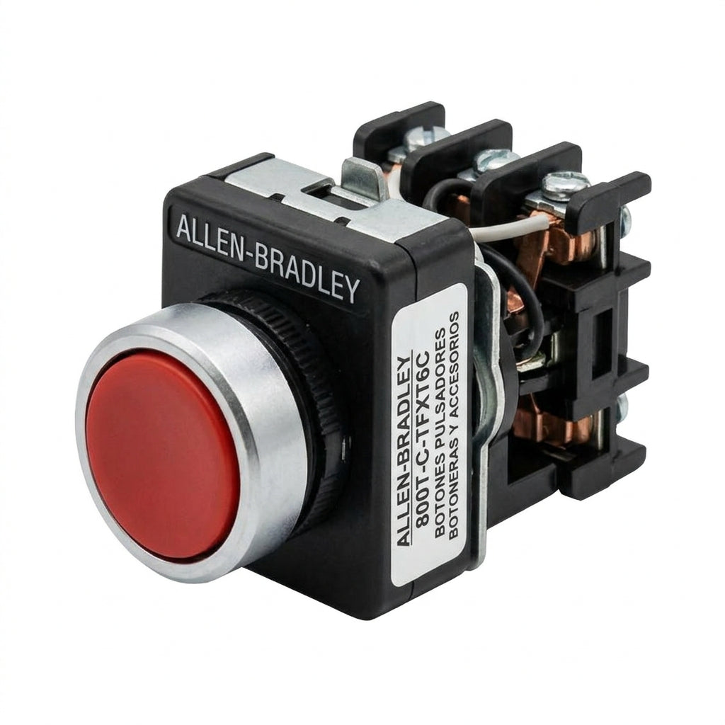 ALLEN-BRADLEY 800T-C-TFXT6C BOTONES PULSADORES BOTONERAS Y ACCESORIOS