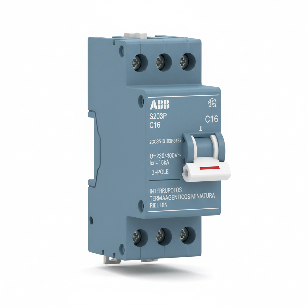 ABB 2CCS573103R8157 INTERRUPTORES TERMOMAGNETICOS MINIATURA RIEL DIN