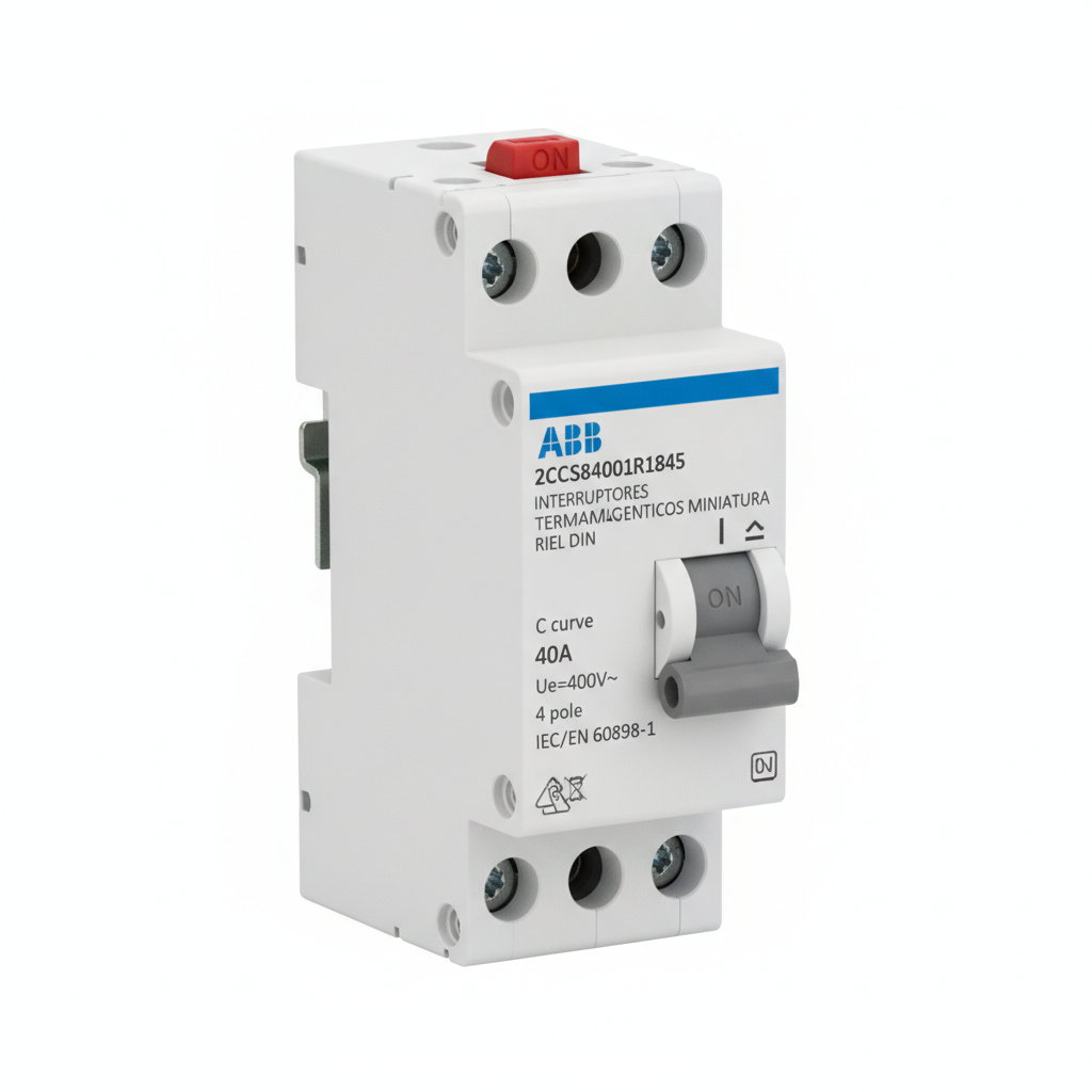 ABB 2CCS864001R1845 INTERRUPTORES TERMOMAGNETICOS MINIATURA RIEL DIN