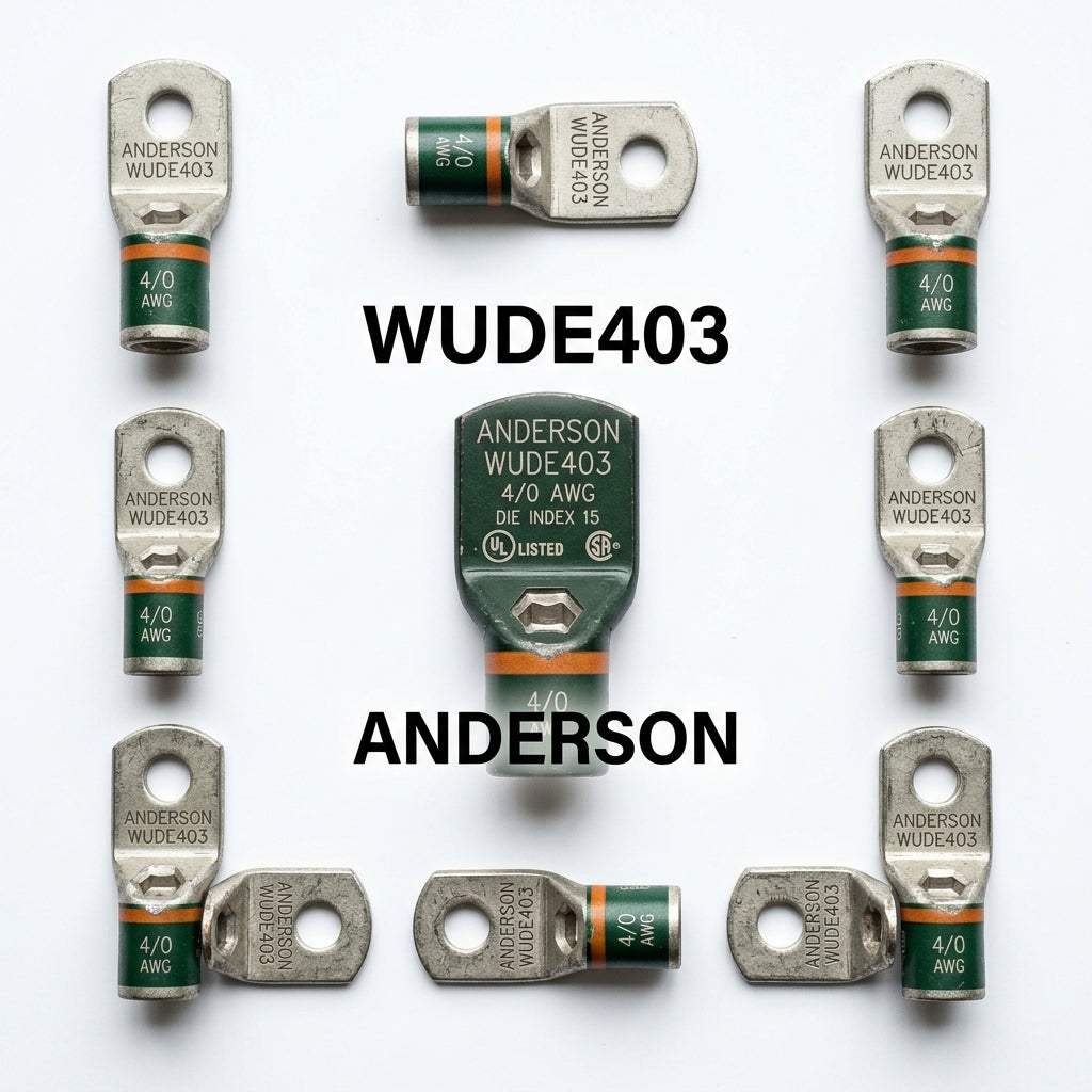 ANDERSON WUDE403 TERMINALES Y ZAPATAS ELECTRICAS