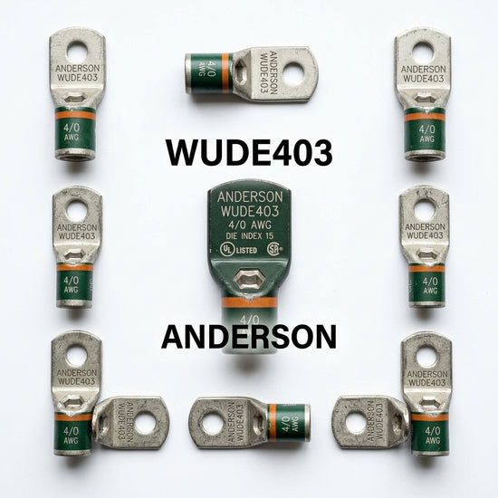 ANDERSON WUDE403 TERMINALES Y ZAPATAS ELECTRICAS