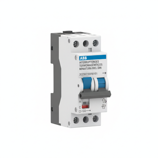 ABB 2CCS571103R8101 INTERRUPTORES TERMOMAGNETICOS MINIATURA RIEL DIN