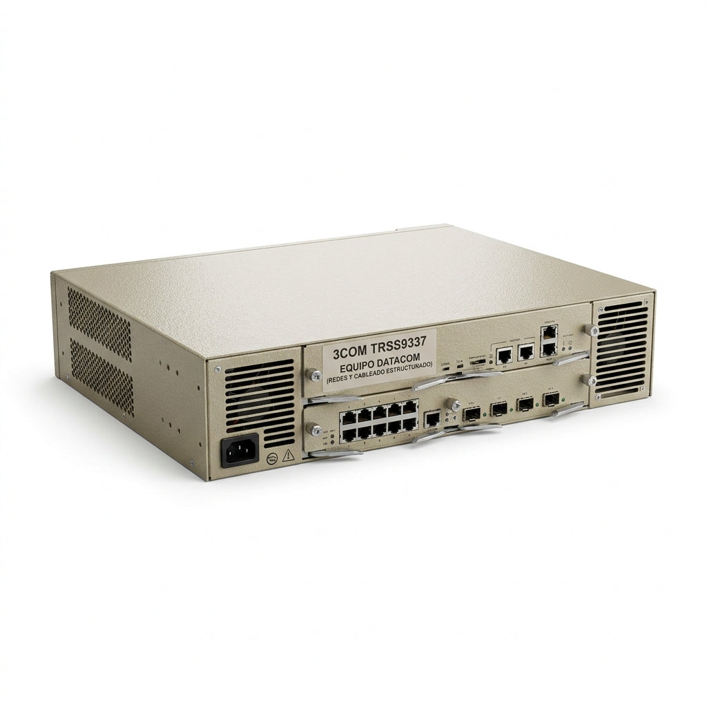 3COM TRSS9337 EQUIPO DATACOM (REDES Y CABLEADO ESTRUCTURADO)