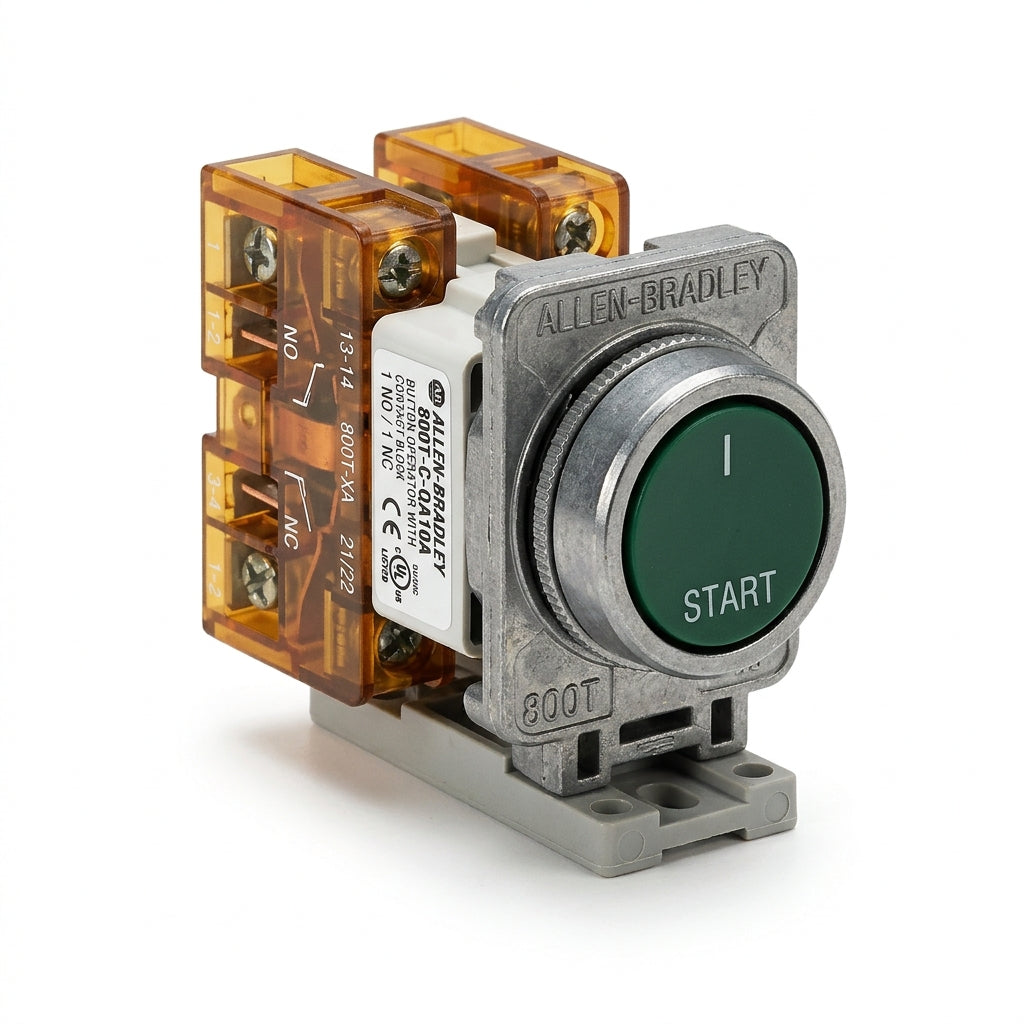 ALLEN-BRADLEY 800T-C-QA10A BOTONES PULSADORES BOTONERAS Y ACCESORIOS
