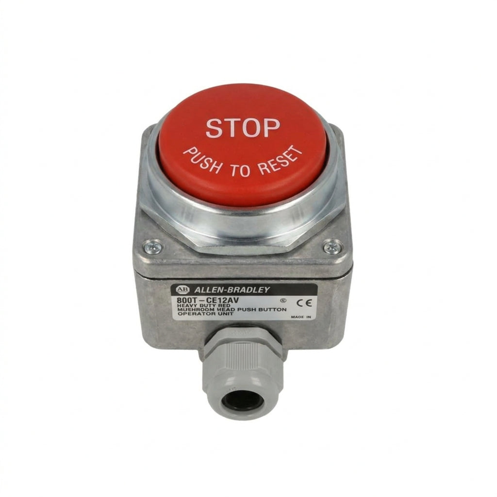 ALLEN-BRADLEY 800T-CE12AV BOTONES PULSADORES BOTONERAS Y ACCESORIOS