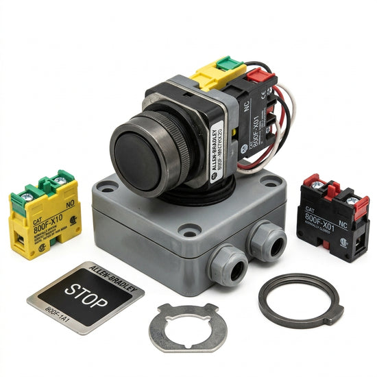 ALLEN-BRADLEY 800F-MN7RX20 BOTONES PULSADORES BOTONERAS Y ACCESORIOS