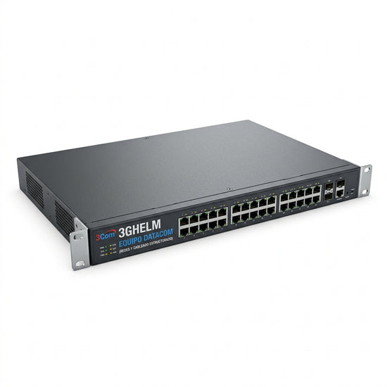 3COM 3GHELM EQUIPO DATACOM (REDES Y CABLEADO ESTRUCTURADO)