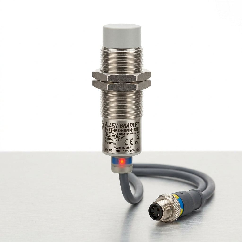ALLEN-BRADLEY 871T-MDH8NN18H2 DETECTORES O SENSORES INDUCTIVOS