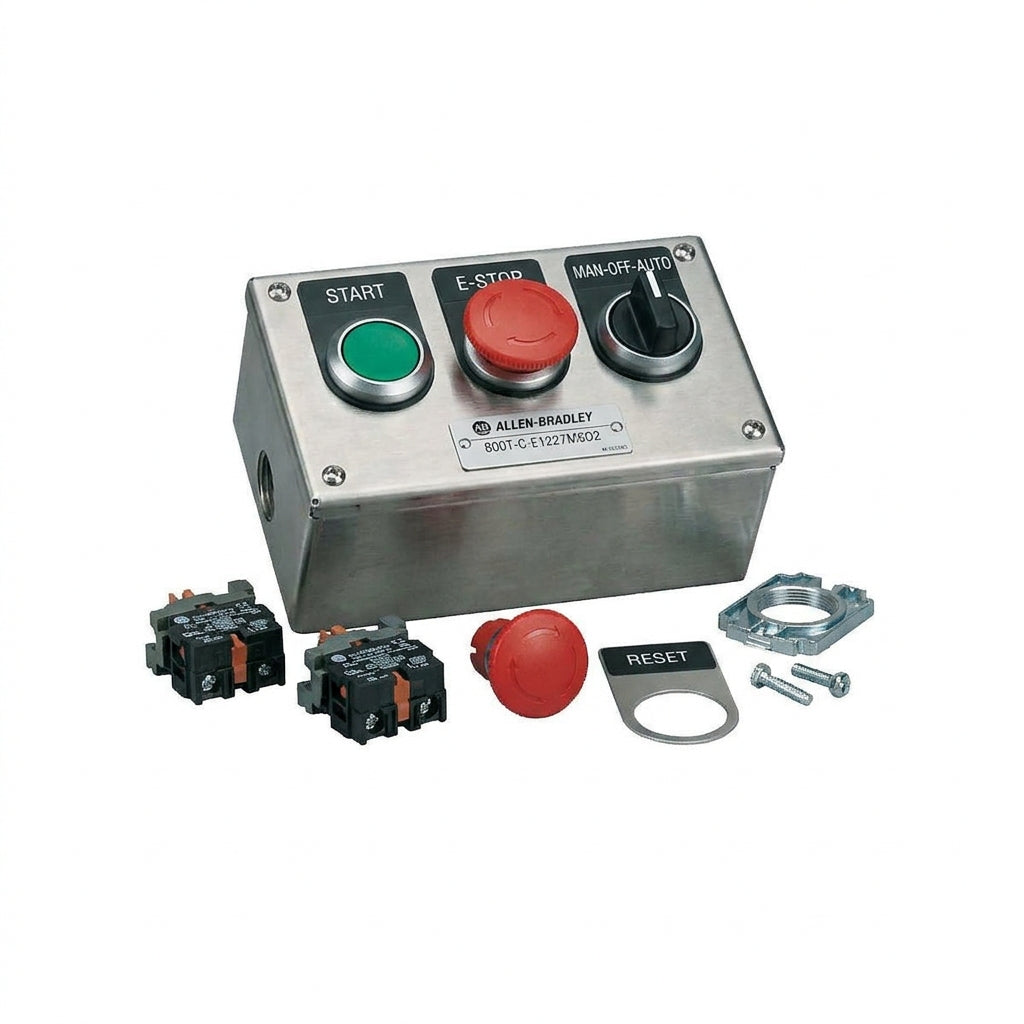 ALLEN-BRADLEY 800T-C-E1227M6D2 BOTONES PULSADORES BOTONERAS Y ACCESORIOS