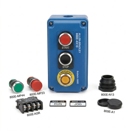 ALLEN-BRADLEY 800E-4X10 BOTONES PULSADORES BOTONERAS Y ACCESORIOS