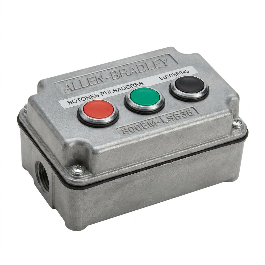 ALLEN-BRADLEY 800EM-LSB35 BOTONES PULSADORES BOTONERAS