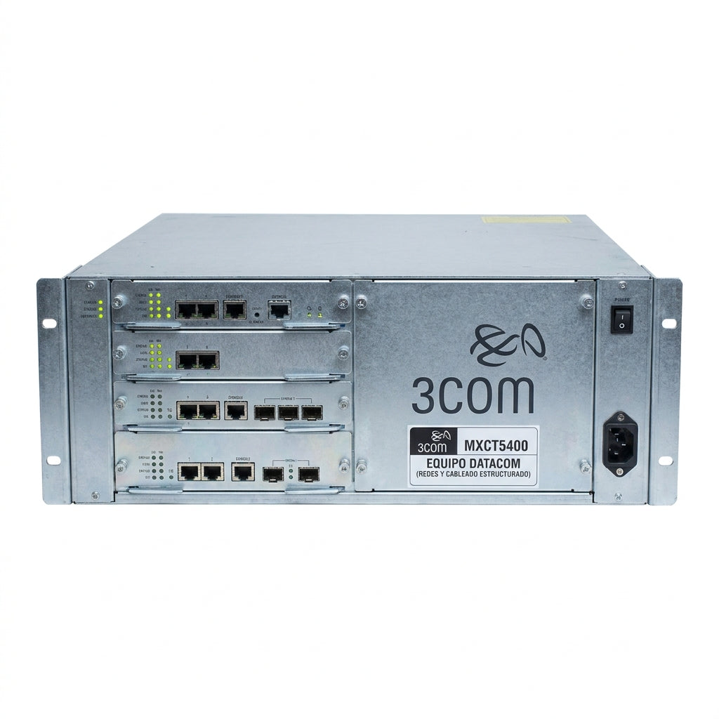 3COM MXCT5400 EQUIPO DATACOM (REDES Y CABLEADO ESTRUCTURADO)