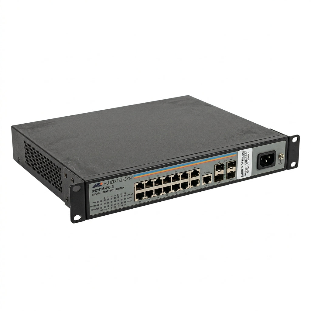 ALLIED-TELESYN 9424TS-PC-3 EQUIPO DATACOM (REDES Y CABLEADO ESTRUCTURADO)