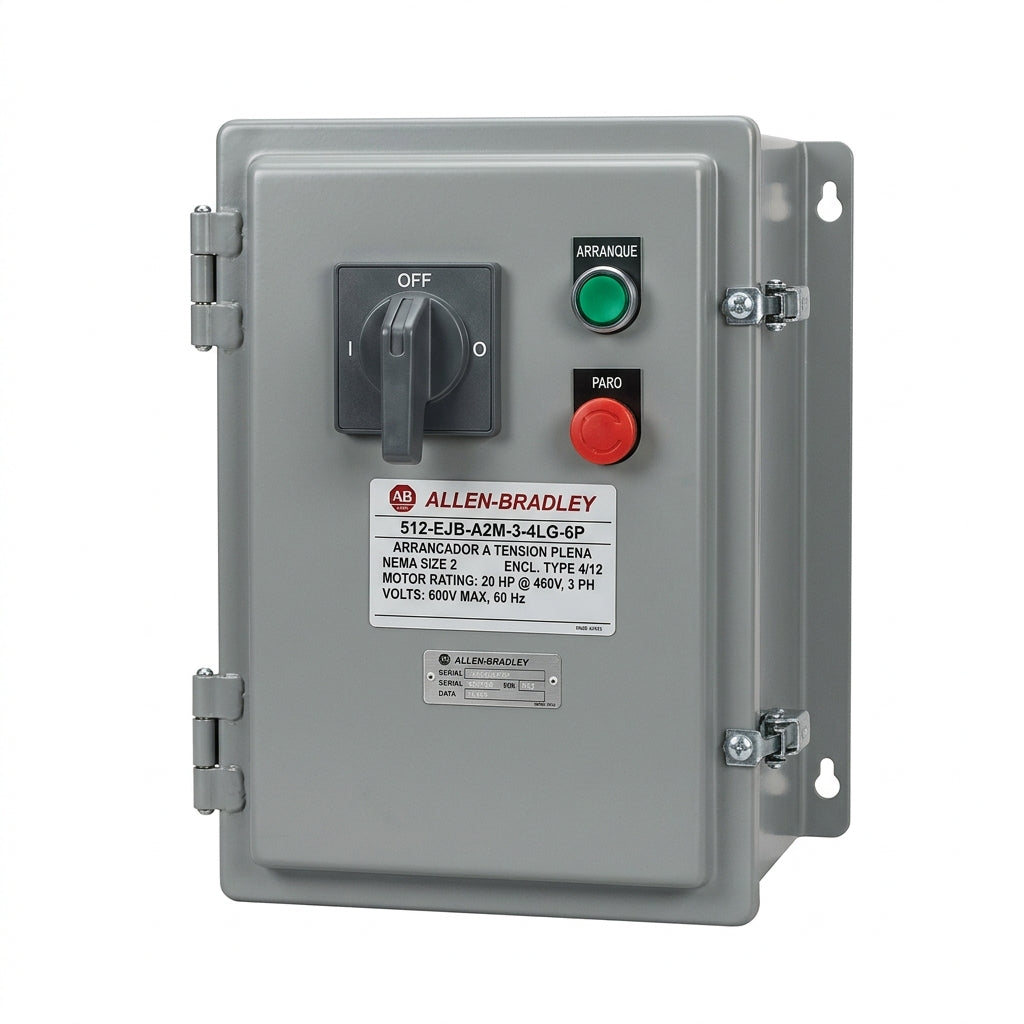ALLEN-BRADLEY 512-EJB-A2M-3-4LG-6P ARRANCADORES A TENSION PLENA