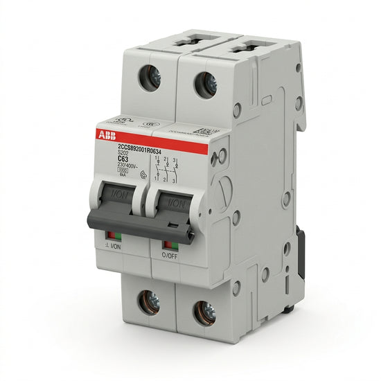 ABB 2CCS892001R0634 INTERRUPTORES TERMOMAGNETICOS MINIATURA RIEL DIN
