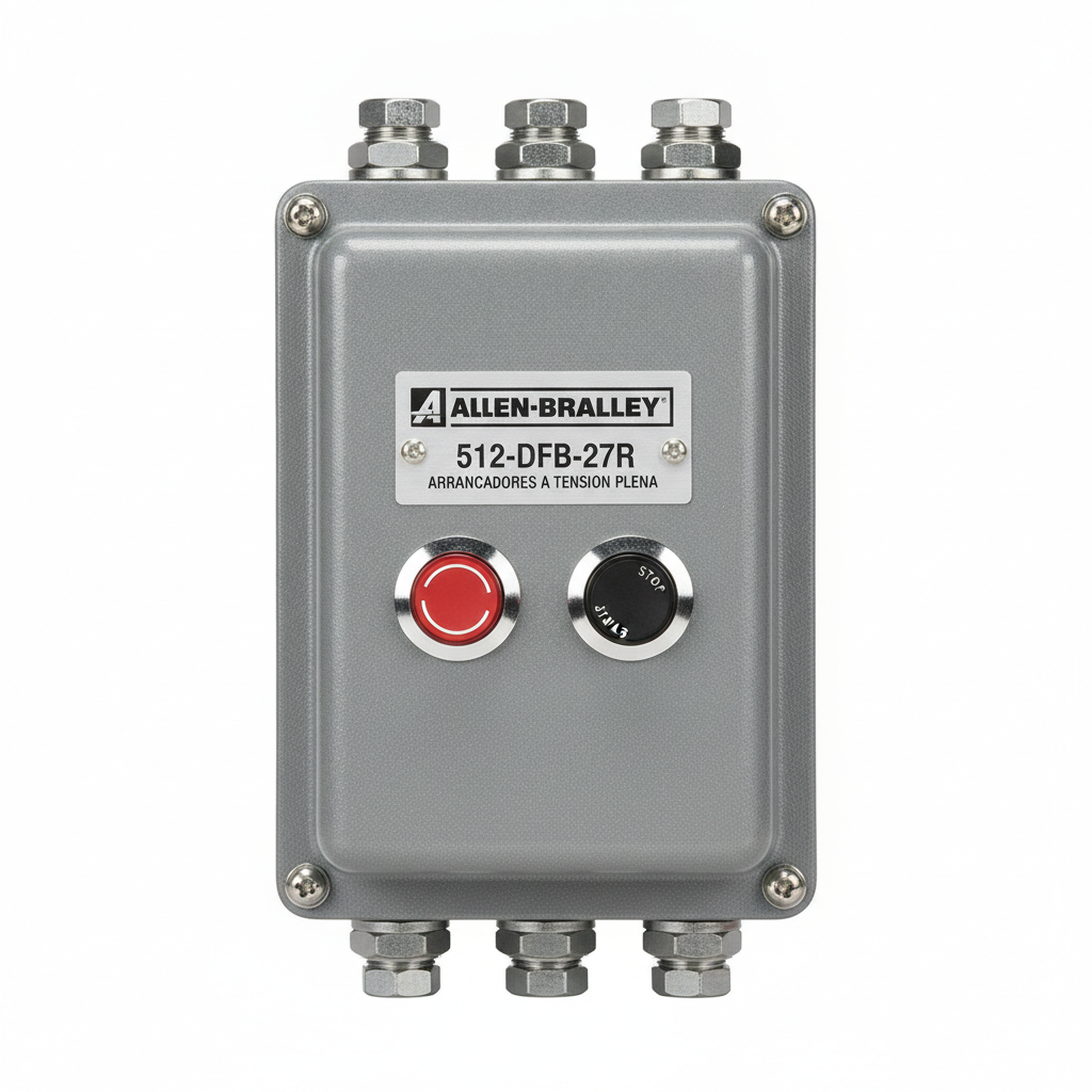 ALLEN-BRADLEY 512-DFB-27R ARRANCADORES A TENSION PLENA