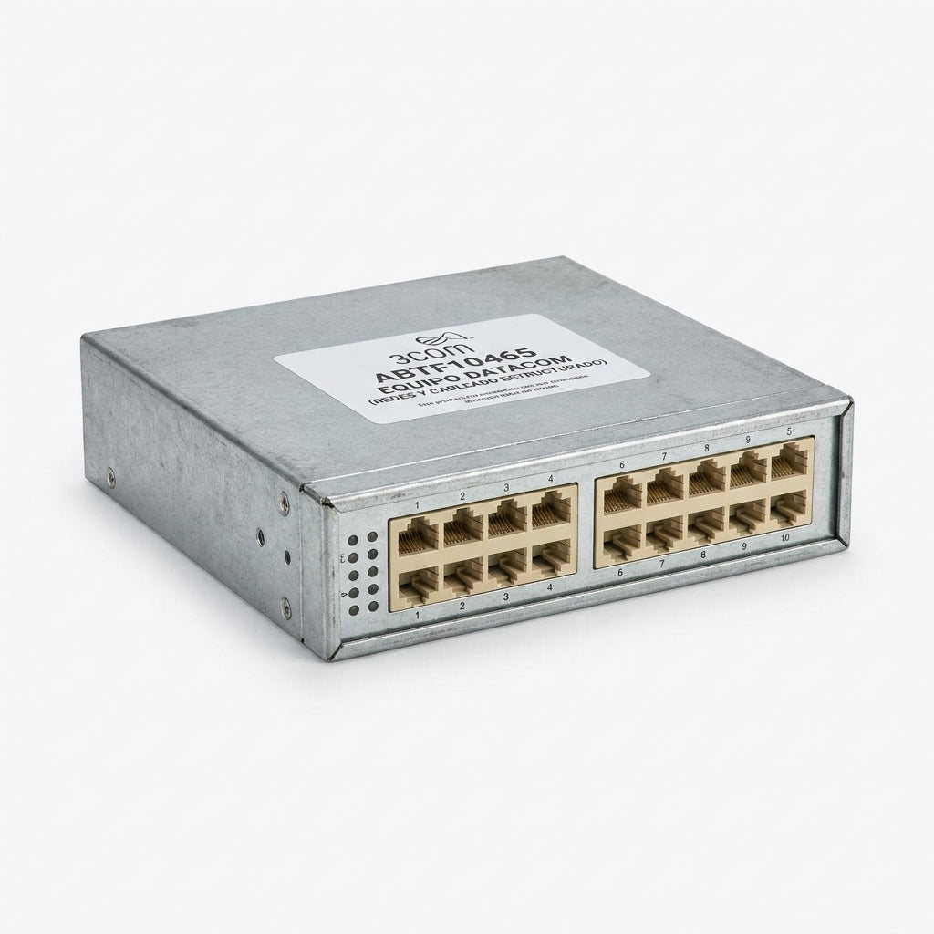 3COM ABTF10465 EQUIPO DATACOM (REDES Y CABLEADO ESTRUCTURADO)