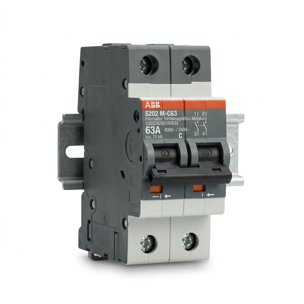ABB 2CDS282001R0635 INTERRUPTORES TERMOMAGNETICOS MINIATURA RIEL DIN